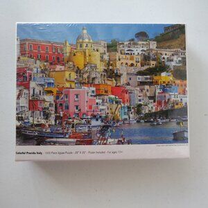 Colorful Procida Italy 1000 Piece Colorcraft Jigsaw Puzzle 28" x 20"